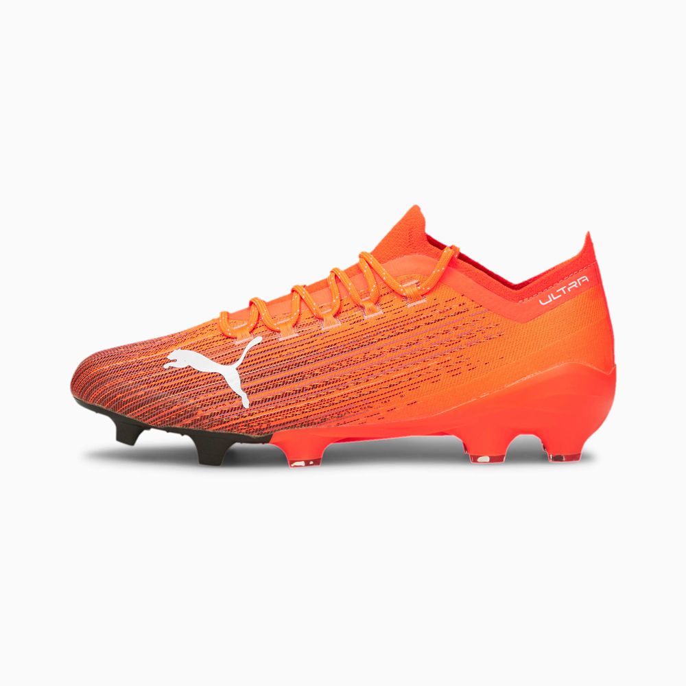 Puma ULTRA 1.1 FG/AG Férfi Focicipő - Narancssárga/Fekete ( Hungary - NPFVO5948 )